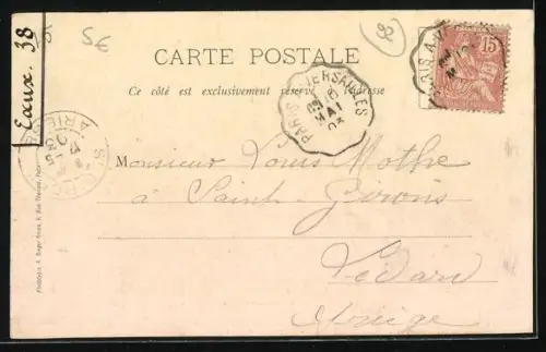 AK Sèvres, La Seine et les quais animés près de la rivière