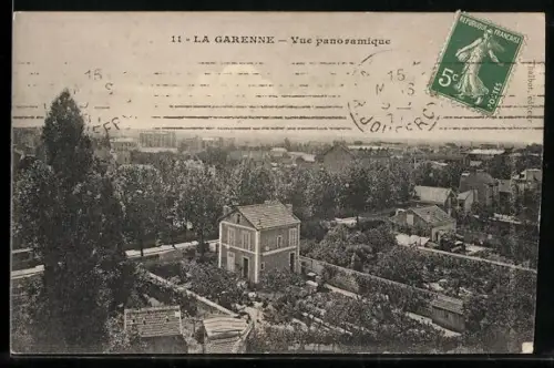 AK La Garenne, Vue panoramique