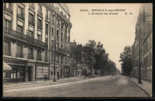 AK Neuilly-sur-Seine, L`Avenue du Roule