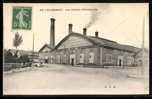 AK Colombes, Les Usines élévatoires