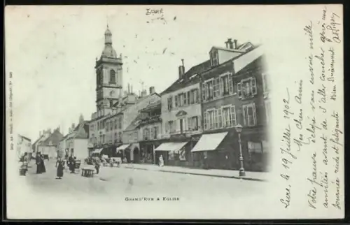 AK Lure, Grand`Rue et Église