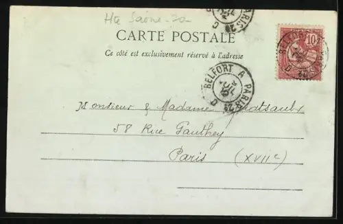 AK Lure, Grand`Rue et Église