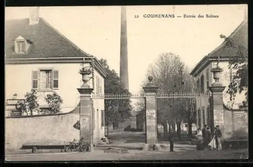 AK Gouhenans, Entrée des Salines