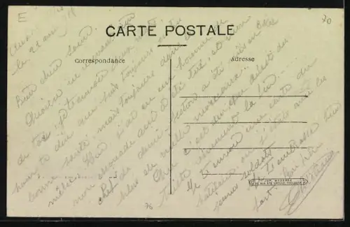 AK Pierrecourt, Un doux souvenir avec mandoline, fleurs et partition musicale