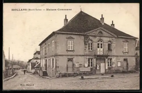 AK Mollans /Haute-Saône, Maison Commune