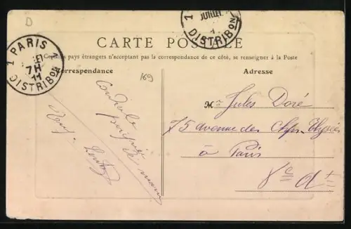 AK Saint-Loup-sur-Semouse, Le Pont d`Avignon et Usine Walzer