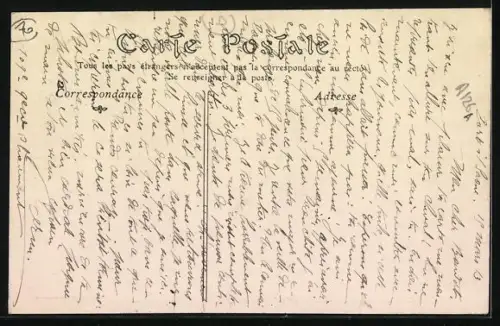 AK Port-sur-Saône, Gendarmerie, Avenue de la Gare