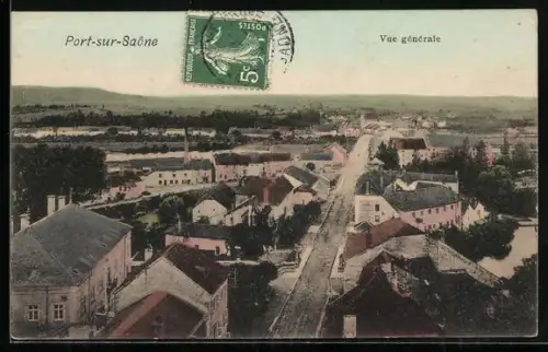 AK Port-sur-Saône, Vue générale