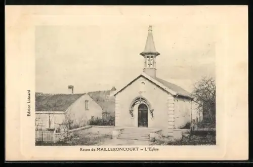 AK Mailleroncourt, Route de Mailleroncourt, L`Église