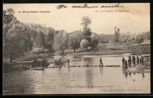 AK Villersexel, Passage de l`Ognon par les Dragons de Lure
