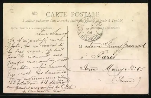 AK Saulx /Vesoui, Grande Rue avec vue sur l`église et maisons environnantes