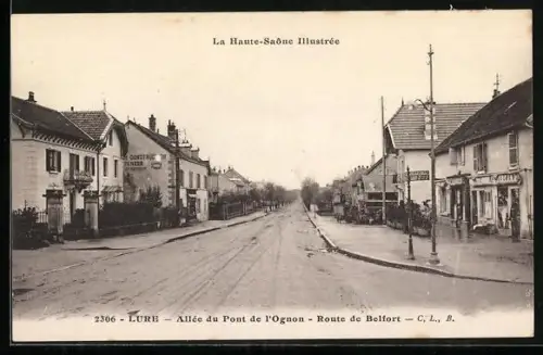 AK Lure, Allée du Pont de l`Ognon, Route de Belfort