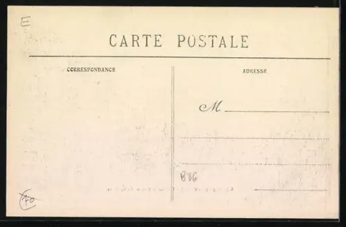 AK Champagney, Le Centre, Route de la Gare