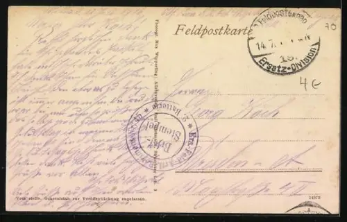 AK Cirey, Vue d`ensemble du village et des alentours verdoyants