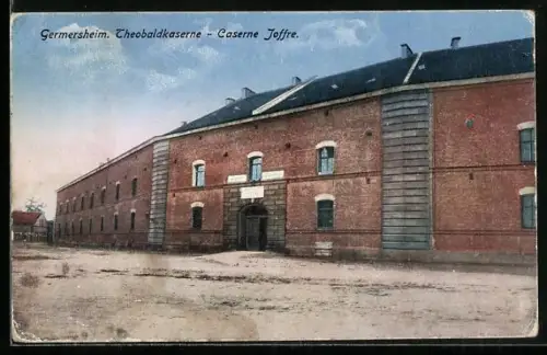 AK Germersheim, Theobaldkaserne-Caserne Joffre