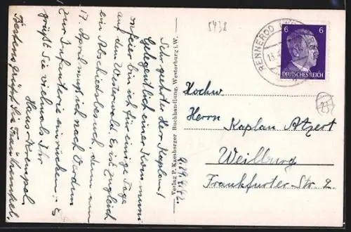 AK Westerburg / Westerwald, Gesamtansicht