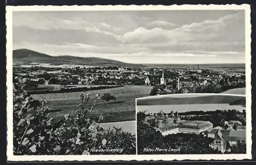 AK Niedermendig, Abtei Maria Laach, Ortsansicht