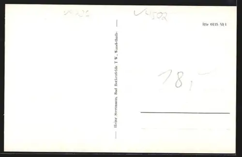 AK Bad Rothenfelde, Privatkinderheim Westerfrölke