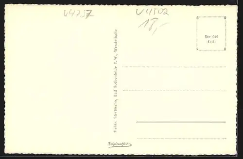 AK Bad Rothenfelde, Blick auf das Kinderkurheim Hackmann