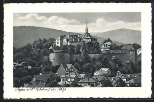 AK Siegen, Blick auf das Schloss