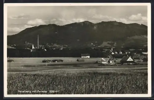 AK Penzberg, Ortsansicht mit Zwiesel