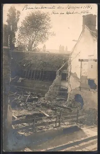 AK Bergues, Bombardement de Bergues