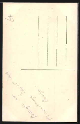 AK Maubeuge, Rue de Mons avec vue sur les facades et les passants