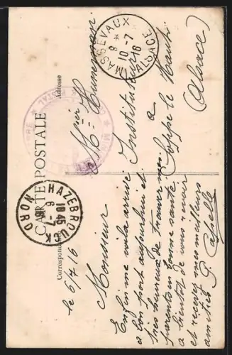 AK Hazebrouck, Villa de l`Espérance avec architecture distincte et jardin clôturé