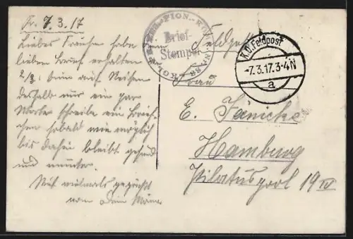 AK La Bassée, Vue de la gare et des bâtiments adjacents