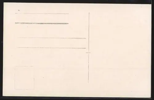 AK La Bassée, Rue dévastée par l`artillerie