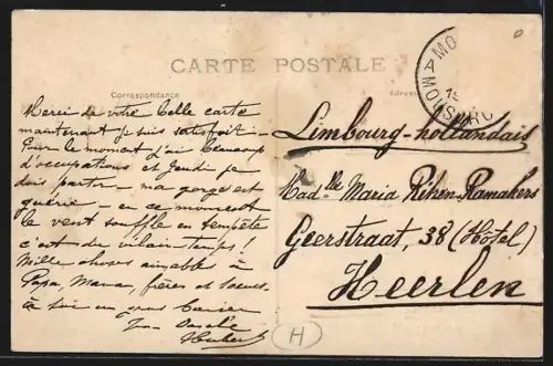 AK Lille, Institut Catholique d`Arts et Métiers, Ajustage, E.C., atelier animé avec ouvriers en action