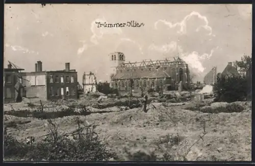 AK Illies, Illies in Trümmern