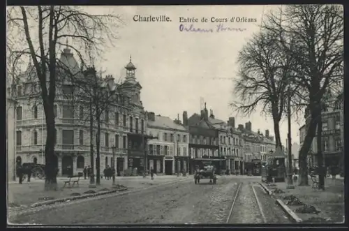 AK Charleville, Entrée de Cours d`Orléans