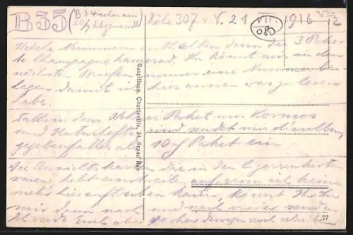 AK Charleville, Entrée de Cours d`Orléans