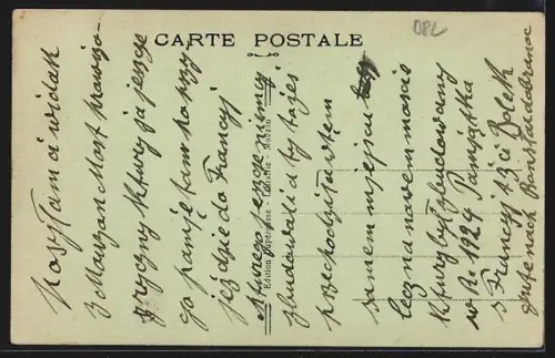 AK Mouzon, Le Pont provisoire reliant la Ville au Faubourg