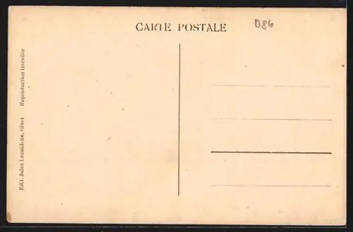 AK Givet, La Poste, rue de la place de la République et rue Oger