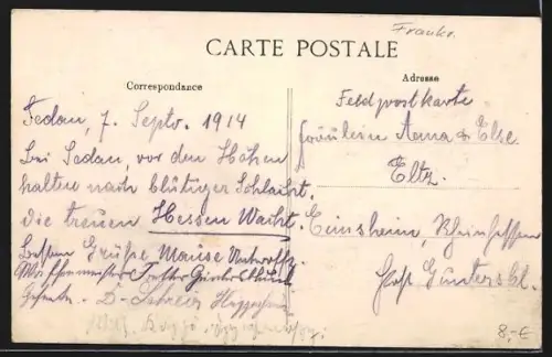 AK Sedan, Rue de Mesnil