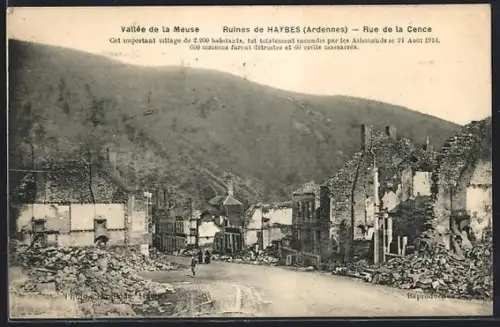 AK Haybes /Vallée de la Meuse, Rue de la Cence