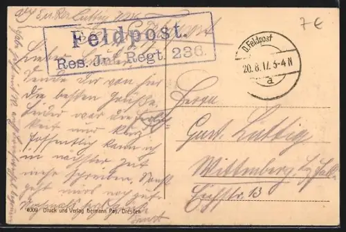 AK Sedan, Platz d`Armes, Kirche St. Charles