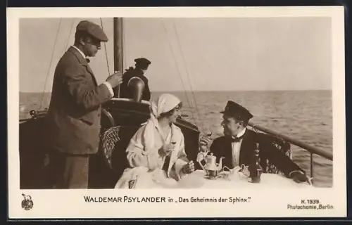 AK Filmszene, Waldemar Psylander, Das Geheimnis der Sphinx