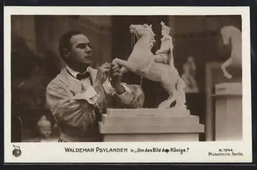 AK Schauspielerin Waldemar Psylander in Um das Bild des Königs