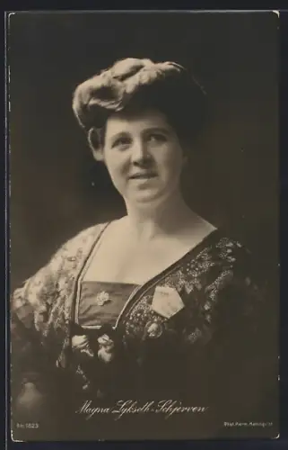 AK Magna Lykseth-Schjerven, Portrait