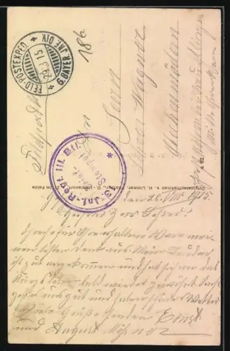 AK Varvinay /St. Mihiel, Vue du village et maisons endommagées par l`artillerie francaise