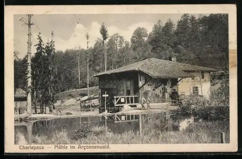 AK Charlepaux, Moulin dans la forêt d`Argonne