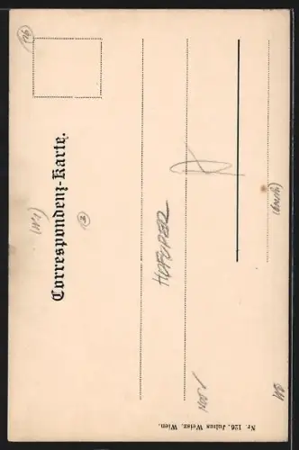 AK Opernsängerin Irene Sironi im Kostüm