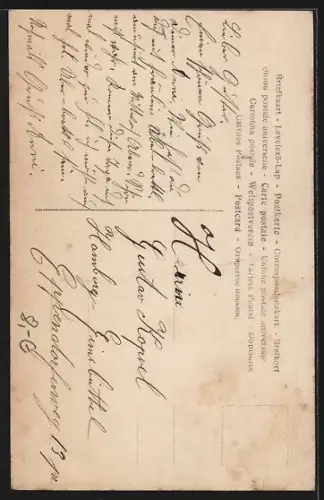 AK Opernsängerin Portrait Reta Walter