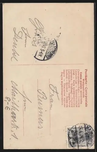 AK Opernsängerin Reta Walter im Porträt