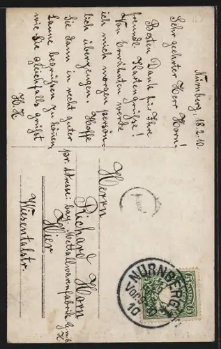 AK Opernsänger Christian Hansen in Cavalleria rusticana