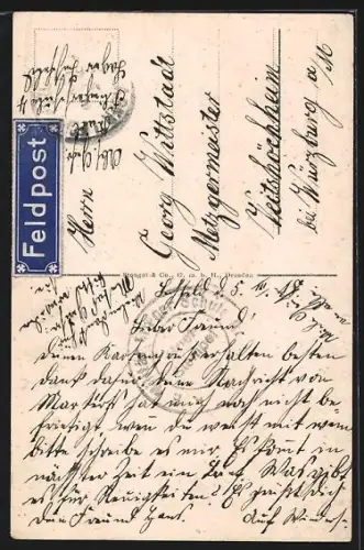 AK Opernsängerin Georg Bauer als Tannhäuser