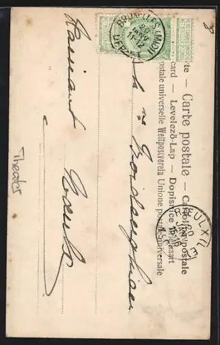 Foto-AK Nadar: Barhet de l`Opéra, Kostümportrait